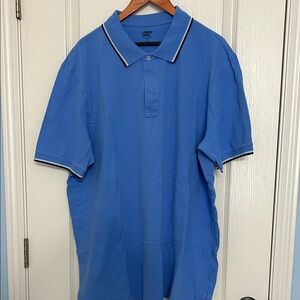 Lands' End Men's Classic Blue Polo